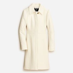 J. Crew Ivory Trench Coat for Women
